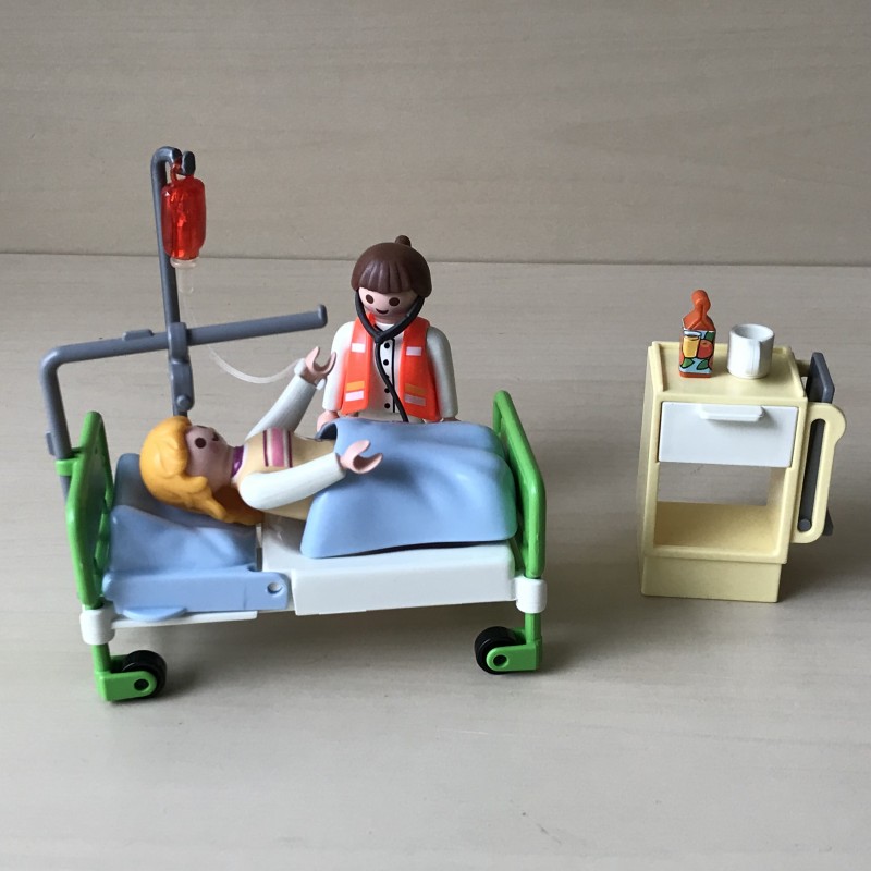 playmobil ziekenhuisbed